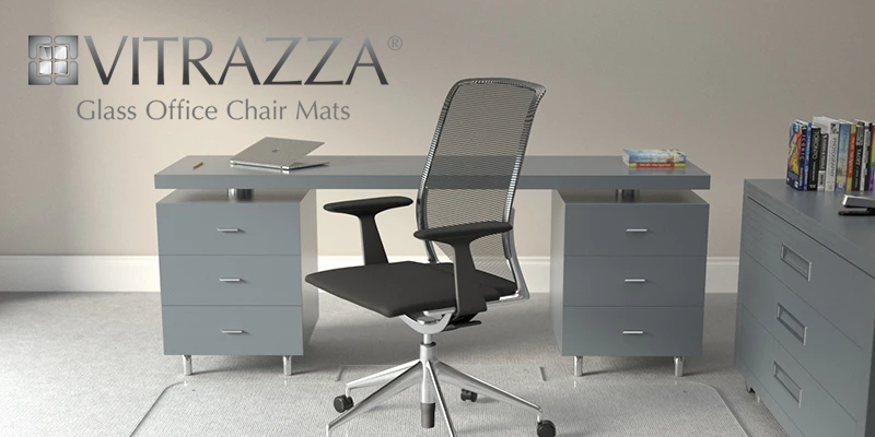 Vitrazza - Best Office Chair Mat for Homes and Offices